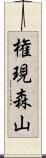 権現森山 Scroll