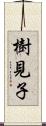 樹見子 Scroll