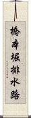 橋本堀排水路 Scroll