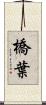 橋葉 Scroll