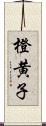 橙黄子 Scroll