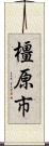 橿原市 Scroll