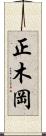 正木岡 Scroll