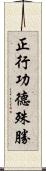 正行功德殊勝 Scroll