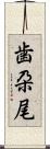 歯朶尾 Scroll