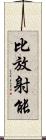 比放射能 Scroll