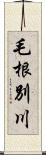 毛根別川 Scroll