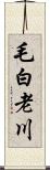 毛白老川 Scroll