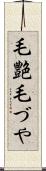毛艶 Scroll