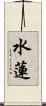 水蓮 Scroll