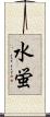 水蛍 Scroll