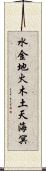水金地火木土天海冥 Scroll