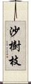 沙樹枝 Scroll