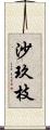 沙玖枝 Scroll