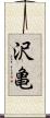 沢亀 Scroll
