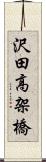 沢田高架橋 Scroll