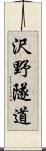 沢野隧道 Scroll