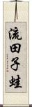 流田子蛙 Scroll