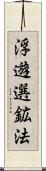 浮遊選鉱法 Scroll