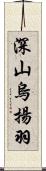 深山烏揚羽 Scroll