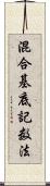 混合基底記数法 Scroll