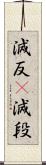 減反(P) Scroll