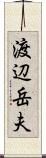 渡辺岳夫 Scroll