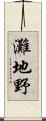灘地野 Scroll