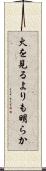 火を見るよりも明らか Scroll