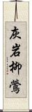 灰岩柳鶯 Scroll