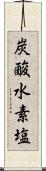 炭酸水素塩 Scroll