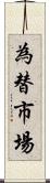 為替市場 Scroll