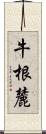 牛根麓 Scroll