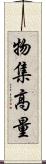 物集高量 Scroll