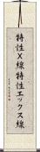 特性Ｘ線 Scroll