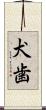 犬歯 Scroll