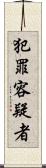 犯罪容疑者 Scroll
