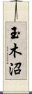 玉木沼 Scroll