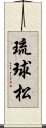 琉球松 Scroll