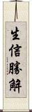 生信勝解 Scroll