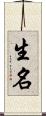 生名 Scroll