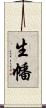 生幡 Scroll