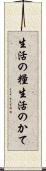 生活の糧 Scroll