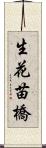 生花苗橋 Scroll