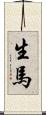 生馬 Scroll