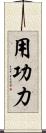 用功力 Scroll