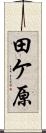 田ケ原 Scroll