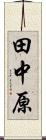 田中原 Scroll
