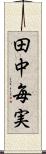 田中毎実 Scroll