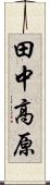 田中高原 Scroll